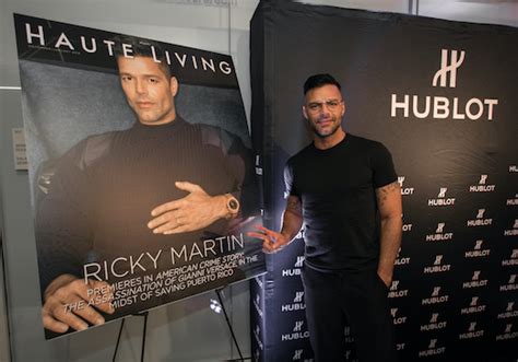 Private Hublot Dinner With Ricky Martin For Art Basel 